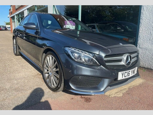 Mercedes-Benz C-Class C220 2.1 C220 D AMG LINE PREMIUM 4d 170 BHP