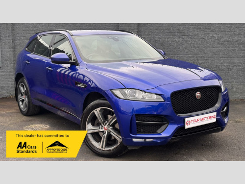 Jaguar F-PACE  2.0 D180 R-Sport SUV 5dr Diesel Auto Euro 6 (s/s) (180 ps)