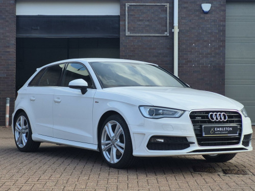 Audi A3  2.0 TDI S line Sportback 5dr Diesel S Tronic quattro Euro 6 (s/s) (Nav) (18