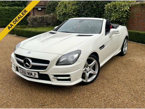 Mercedes-Benz SLK SLK200 1.8 SLK200 BlueEfficiency AMG Sport Convertible 2d