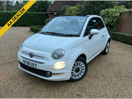 Fiat 500C  1.2 Lounge Convertible 2dr Petrol Dualogic Euro 6 