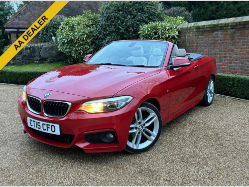 BMW 2 Series  1.5 218i M Sport Convertible 2dr Petrol Manual Eur