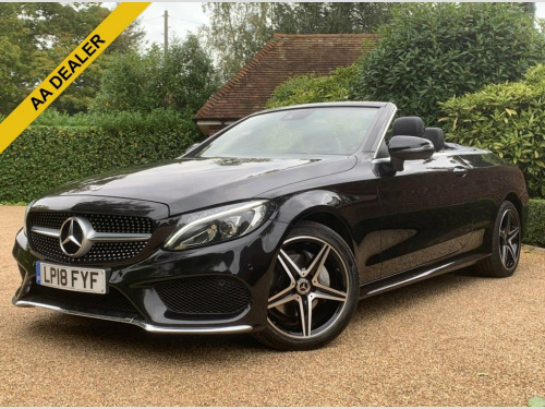 Mercedes-Benz C-Class  2.1 C220d AMG Line Cabriolet 2dr Diesel G-Tronic+ 