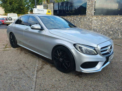 Mercedes-Benz C-Class C220 2.1 C220 BlueTEC AMG Line G-Tronic+ Euro 6 (s/s) 4dr