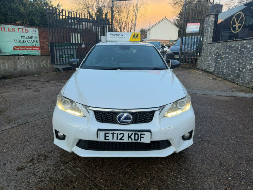Lexus CT 200h  1.8 200h F Sport CVT Euro 5 (s/s) 5dr 