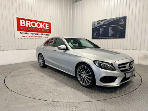 Mercedes-Benz C-Class  1.6 C200d AMG Line G-Tronic+ Euro 6 (s/s) 4dr 