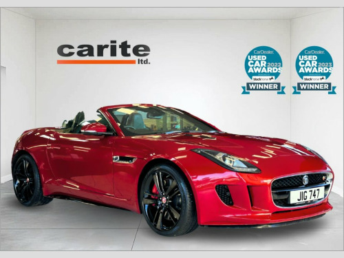 Jaguar F-TYPE  3.0 V6 S Convertible 2dr Petrol Auto Euro 5 (s/s) 