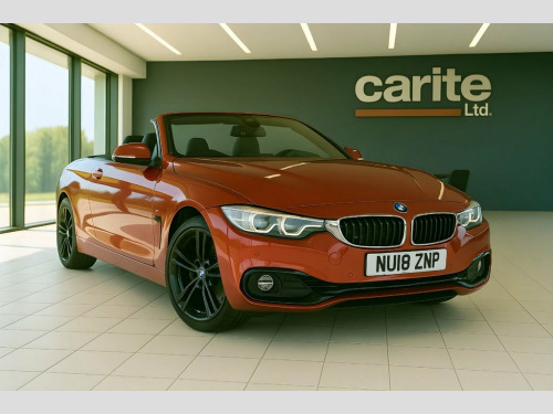 BMW 4 Series  2.0 420i Sport Convertible 2dr Petrol Manual Euro 