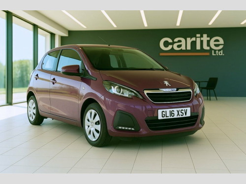 Peugeot 108  1.0 Active Hatchback 5dr Petrol Manual Euro 6 (68 