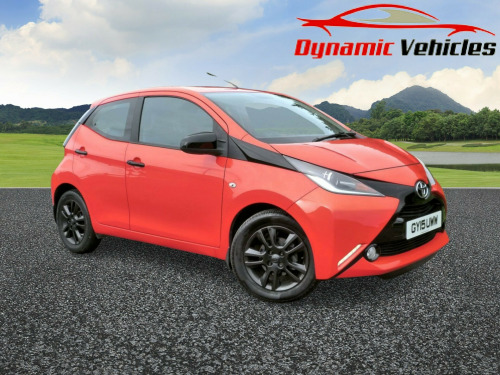 Toyota AYGO  1.0 VVT-i x-cite Hatchback 5dr Petrol Manual Euro 5 Euro 5 (68 ps) FULL LEA