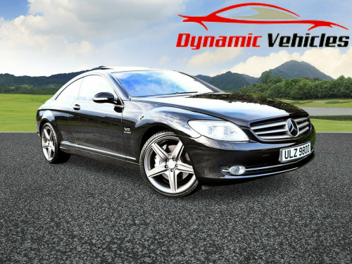 Mercedes-Benz CL-Class  5.5 CL600 Coupe 2dr Petrol Automatic (340 g/km, 517 bhp)
