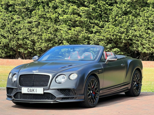 Bentley Continental  6.0 W12 GTC Supersports Auto 4WD Euro 6 2dr