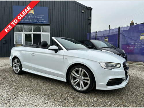 Audi A3 Cabriolet  2.0 TDI S line Convertible 2dr Diesel S Tronic Eur