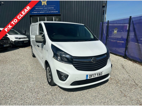 Vauxhall Vivaro  1.6 CDTi 2900 Sportive Panel Van 5dr Diesel Manual