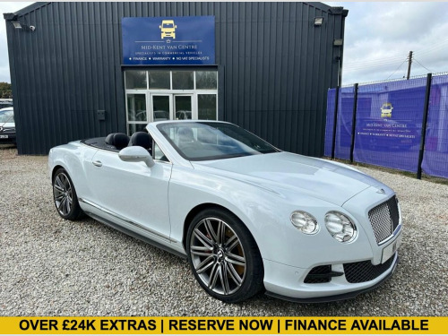 Bentley Continental  6.0 W12 GTC Speed Convertible 2dr Petrol Auto 4WD 