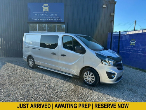 Vauxhall Vivaro  1.6 CDTi 2900 BiTurbo ecoFLEX Sportive Crew Van Do