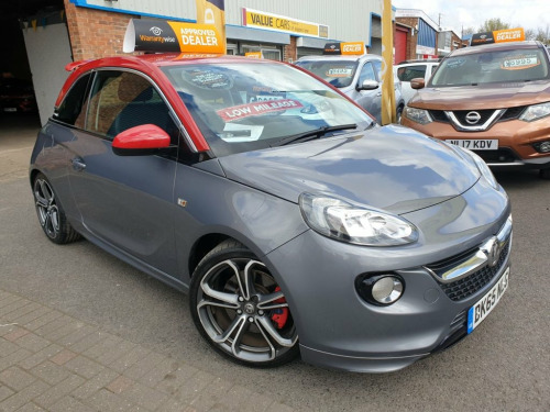 Vauxhall ADAM  1.4 S S/S 3d 148 BHP Comes with a new 12m MOT.
