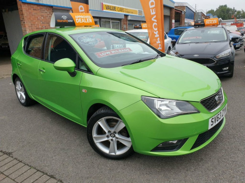 SEAT Ibiza  1.4 TOCA 5d 85 BHP Comes with a new 12m MOT!