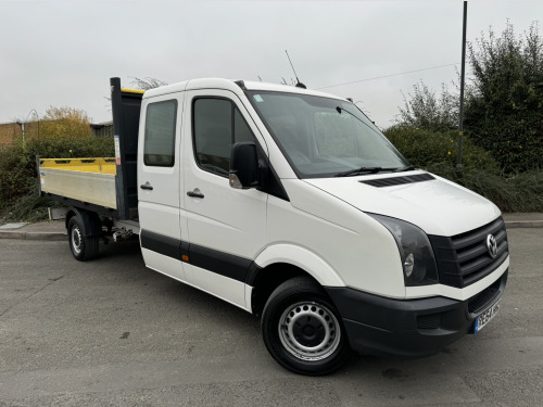 Volkswagen Crafter  2.0 TDi CR35 Tipper Double Cab 4dr Diesel Manual RWD L3 (239 g/km, 134 bhp)