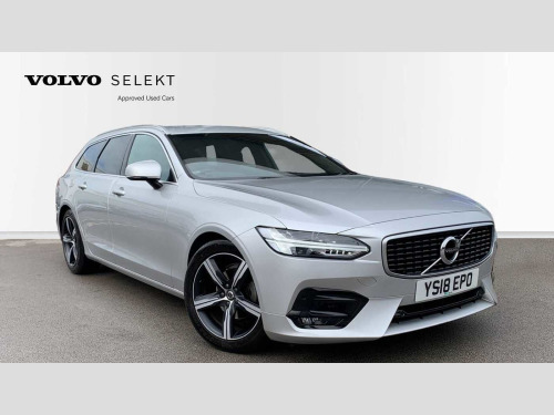 Volvo V90  D4 R-Design Nav Auto (Heated Seats, Power Tailgate)