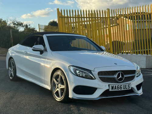 Mercedes-Benz C-Class 2.1 C250d AMG Line (Premium Plus) Cabriolet G-Tronic+ Euro 6 (s/s) 2dr