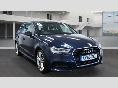 Audi A3  1.6 TDI S line Sportback Euro 6 (s/s) 5dr 