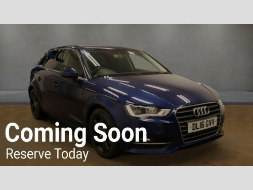 Audi A3  1.6 TDI Sport Sportback Euro 6 (s/s) 5dr (Nav)