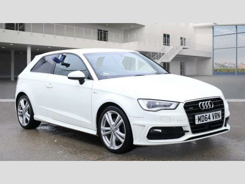 Audi A3  2.0 TDI S line S Tronic quattro Euro 6 (s/s) 3dr 