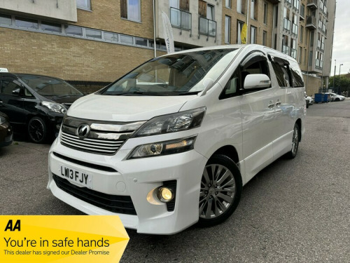 Toyota Vellfire  2.4 SE AUTO PEARL WHITE