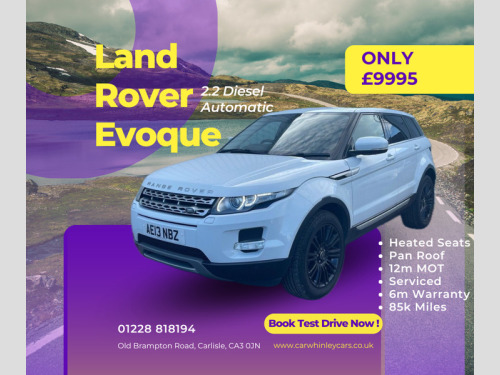 Land Rover Range Rover Evoque  SD4 PRESTIGE 2.2 AUTOMATIC