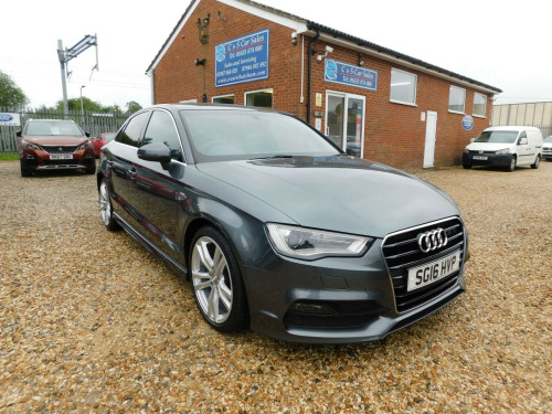 Audi A3  2.0 TDI S line Euro 6 (s/s) 4dr (Nav)