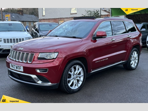Jeep Grand Cherokee  3.0 V6 CRD Summit SUV 5dr Diesel Auto 4WD Euro 6 (s/s) (250 ps)