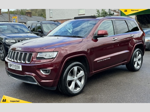 Jeep Grand Cherokee  3.0 V6 CRD Overland SUV 5dr Diesel Auto 4WD Euro 6 (s/s) (250 ps)