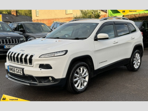 Jeep Cherokee  2.2 MultiJetII Limited SUV 5dr Diesel Auto 4WD Euro 6 (s/s) (200 ps)