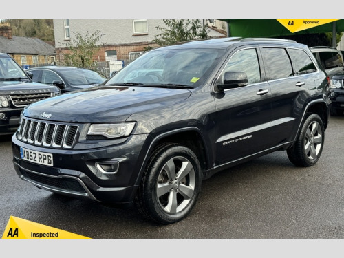 Jeep Grand Cherokee  3.0 V6 CRD Overland SUV 5dr Diesel Auto 4WD Euro 6 (247 bhp)