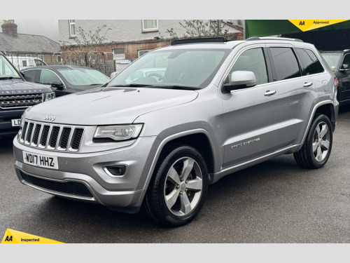 Jeep Grand Cherokee  3.0 V6 CRD Overland SUV 5dr Diesel Auto 4WD Euro 6 (s/s) (250 ps)