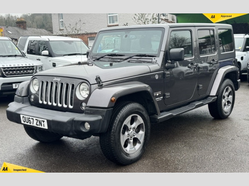 Jeep Wrangler  2.8 CRD Sahara SUV 4dr Diesel Auto 4WD Euro 6 (197 bhp)