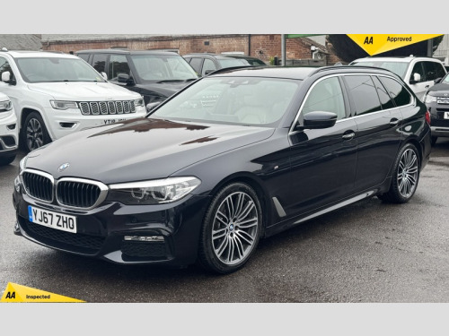 BMW 5 Series  2.0 520d M Sport Touring 5dr Diesel Auto Euro 6 (s/s) (190 ps)