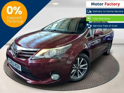 Toyota Avensis  2.0 D-4D ICON 5d 12 MONTHS FREE WARRANTY + FREE DELIVERY