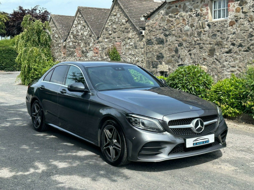 Mercedes-Benz C-Class C200 1.5 C200 MHEV EQ Boost AMG Line G-Tronic+ Euro 6 (s/s) 4dr