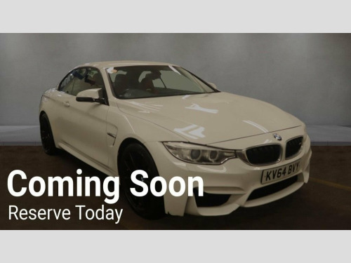 BMW M4  3.0 BiTurbo Convertible 2dr Petrol DCT Euro 6 (s/s