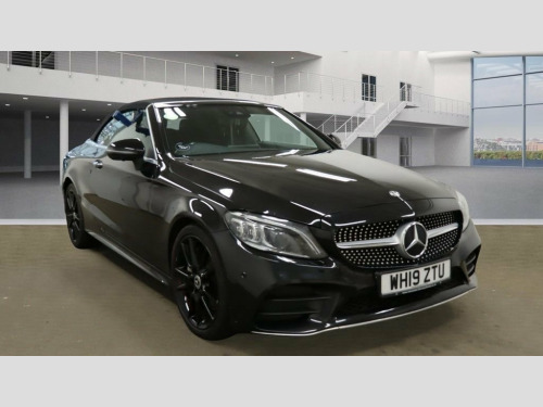 Mercedes-Benz C-Class C300 2.0 C300 AMG Line (Premium Plus) Cabriolet 2dr Pet