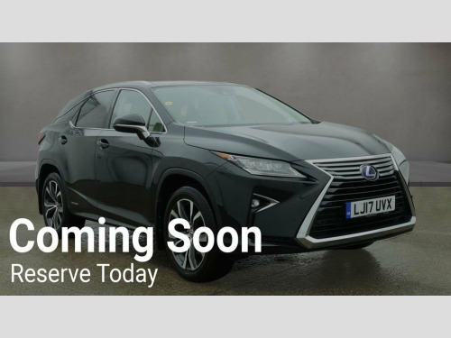 Lexus RX  3.5 450h V6 Luxury SUV 5dr Petrol Hybrid CVT 4WD E 
