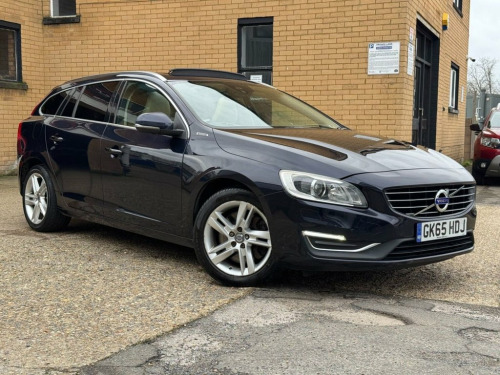 Volvo V60  2.4 D6 Twin Engine SE Lux Nav Estate 5dr Diesel Pl 