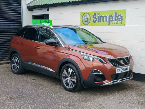 Peugeot 3008 Crossover  1.2 PureTech GT Line Euro 6 (s/s) 5dr