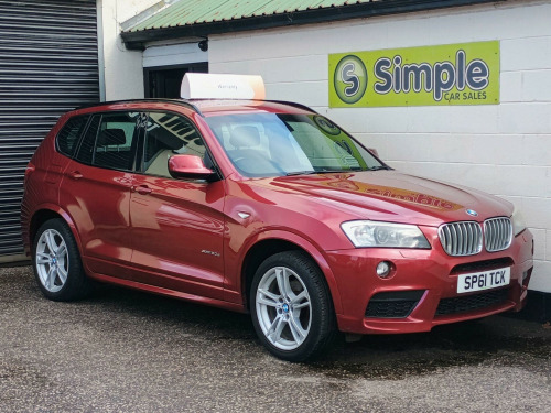 BMW X3  3.0 30d M Sport Steptronic xDrive Euro 5 (s/s) 5dr