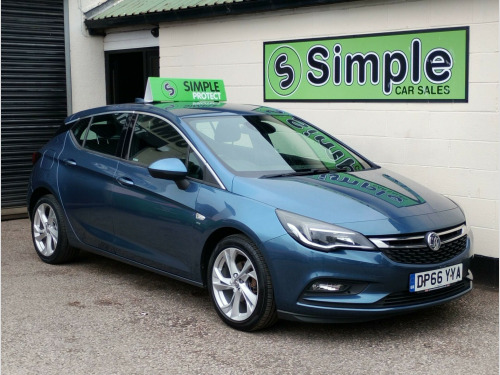 Vauxhall Astra  1.0i Turbo ecoFLEX SRi Nav Euro 6 (s/s) 5dr