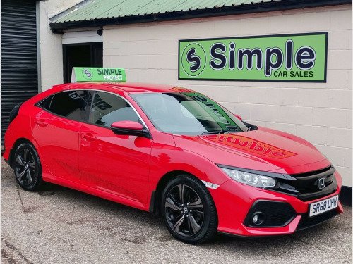 Honda Civic  1.0 VTEC Turbo SR Euro 6 (s/s) 5dr