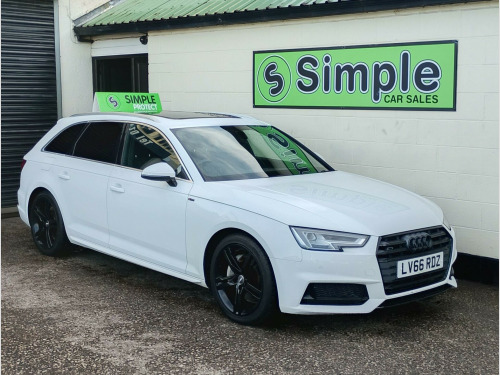 Audi A4 Avant  2.0 TDI S line S Tronic quattro Euro 6 (s/s) 5dr