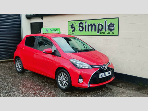 Toyota Yaris  1.33 Dual VVT-i Icon Euro 6 5dr (Safety Sense)